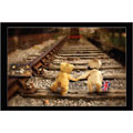 Teddy Bears Holding Paws