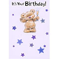 Birthday Bear Blue