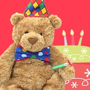Birthday teddy bear