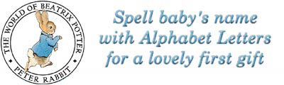 Buy Beatrix Potter alphabet letters