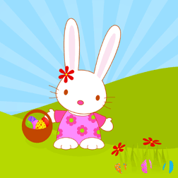 Easter bunny rabbit
