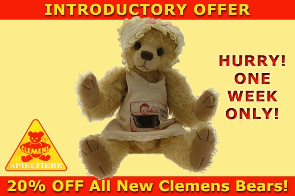 New Clemens Spieltiere Bears