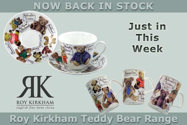Roy Kirkham Teddy Bear range back in stock