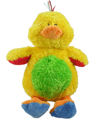 Baby Gund Tutti Frutti Fluffy Duck soft toy