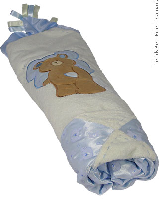 Baby Gund Bear Tales Large Blue Baby Blanket for boys Baby Gund Bear Tales Large Blue Baby Blanket for boys