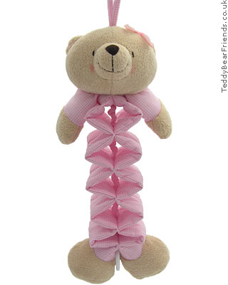 Rainbow Designs Forever Friends Musical Pink Bear soft toy Rainbow Designs Forever Friends Musical Pink Bear soft toy