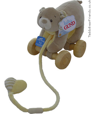 Baby Gund Little Tones Baby Bear Pull Toy baby gift Baby Gund Little Tones Baby Bear Pull Toy baby gift