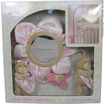 Bear Tales Pink Bear Musical Mobile Baby Gund 58605 Bear Tales Pink Bear Musical Mobile Baby Gund 58605