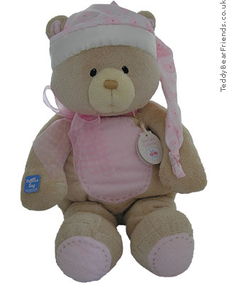 Baby Gund Bear Tales PJ Bear Bag Pink 