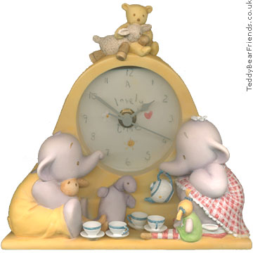 Michel and Company Humphreys Corner Clock resin figurine Michel and Company Humphreys Corner Clock resin figurine