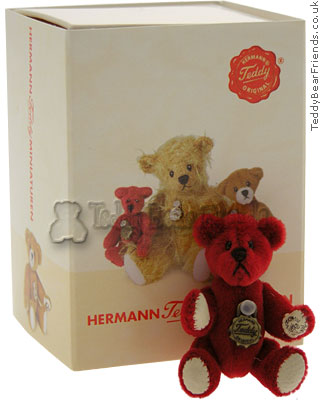Micro Valentines Bear Teddy Hermann 15393 1