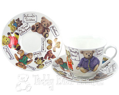 Roy Kirkham My Favourite Teddy Cup and Saucer Roy Kirkham My Favourite Teddy Cup and Saucer