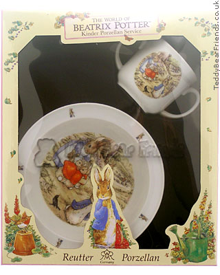 Reutter Porcelain Peter Rabbit Baby Set 