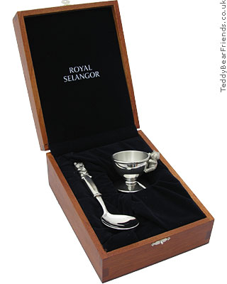 Royal Selangor Pewter Spoon and Egg Cup 