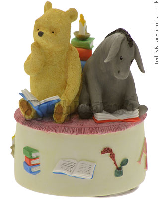 Pooh And Eeyore Musical Border Fine Arts A7161 Pooh And Eeyore Musical Border Fine Arts A7161