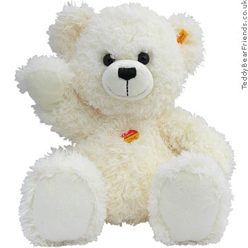 White Teddy Bear on Lizzy Fluffy White Bear   Steiff   Teddy Bear Friends