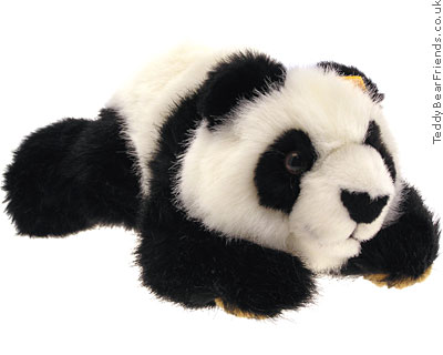 Steiff Lying Panda Bear Steiff Lying Panda Bear