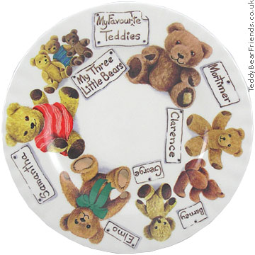 Roy Kirkham My Favourite Teddy Plate Roy Kirkham My Favourite Teddy Plate