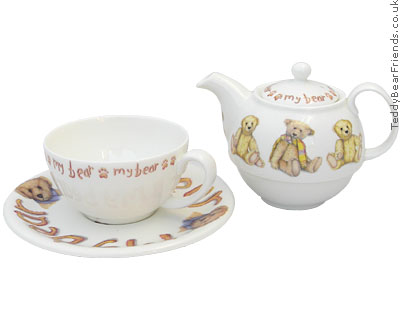 Teddy Bear Tea For One Roy Kirkham Tfor1-MyBear