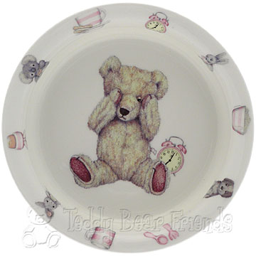 Teddy Time Girls Bowl Roy Kirkham TTime-PinkBowl Teddy Time Girls Bowl Roy Kirkham TTime-PinkBowl