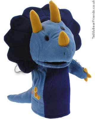 Triceratops Dinosaur Puppet Gund 319576