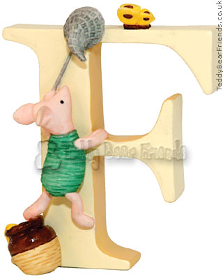 Winnie The Pooh Alphabet F Border Fine Arts A6621