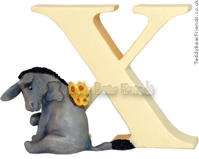 Winnie the Pooh Alphabet Letters X Border Fine Arts A6639