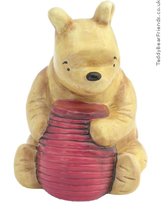 Winnie The Pooh Hunnypot Money Bank Pepperpot X65035 Winnie The Pooh Hunnypot Money Bank Pepperpot X65035