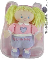 My Little Baby Backpack Playset Charlotte