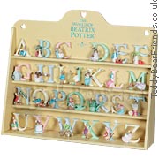 Beatrix Potter Display Case Letter Set