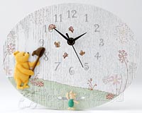 Pooh And Piglet Clock