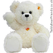 Lizzy Fluffy White Bear