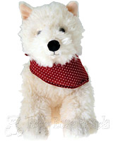 Hermann Teddy Collection Soft Toys West Highland Terrier