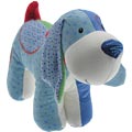 Blue Patchwork Dog
