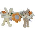 Happy Bunny Rabbit Pram Toy