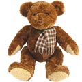 Brown Bear with scarf