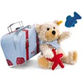 Charly Teddy Bear in Suitcase