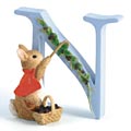 Cotton Tail Letter N