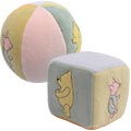 Winnie the Pooh baby cube and ball set