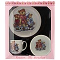 Girls Bear Breakfast Set