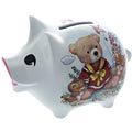 Reutter Porcelain Teddy Bear Piggybank