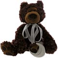 Teddy Bear With Broken Leg