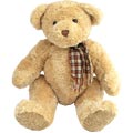 Bear with scarf