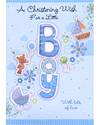 Christening Wish Little Boy