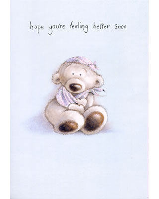 Feeling Better Soon Blue
