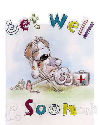 Get Well Soon Dog
