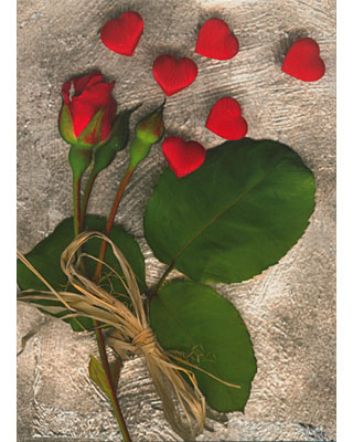 Rose and Hearts