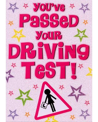 Youve Passed Your Driving Test