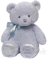 Medium Blue Baby Teddy Bear