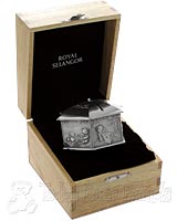 Pewter Coin Box in Gift Box